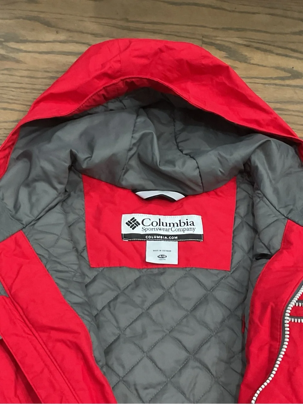 Columbia Sportswear Company Boys Red Jacket Size 14/16 New Never Used